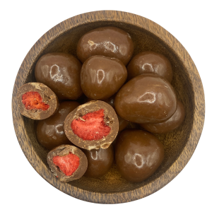 TRUSKAWKI LIOFILIZOWANE W MLECZNEJ CZEKOLADZIE NIEMCY